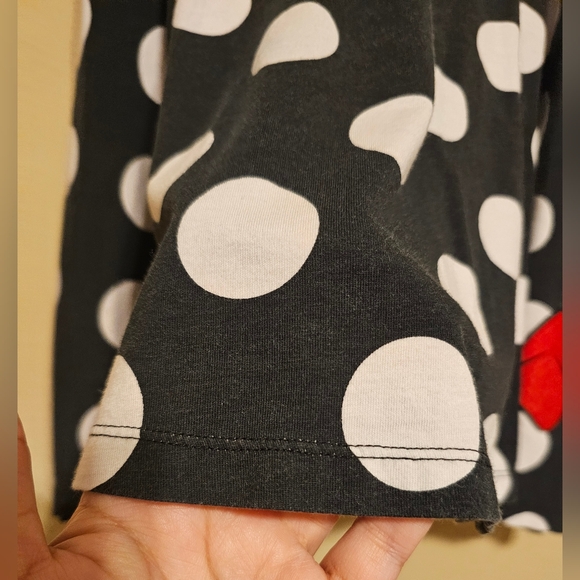 Disney Parks Minnie Mouse Bow Flared Skirt Size L EUC - Picture 5 of 7